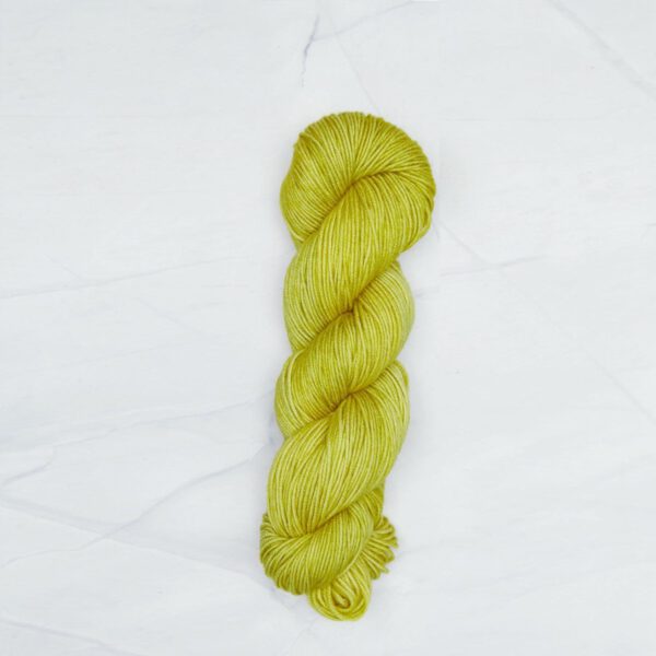 Semisolid Sage Superwash Merino yarn.