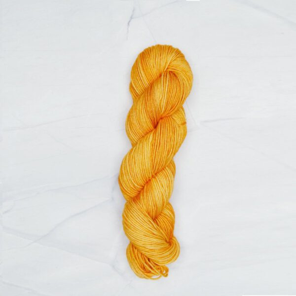 Deep Emerald Symfonie yarn, hand-dyed Superwash Merino.