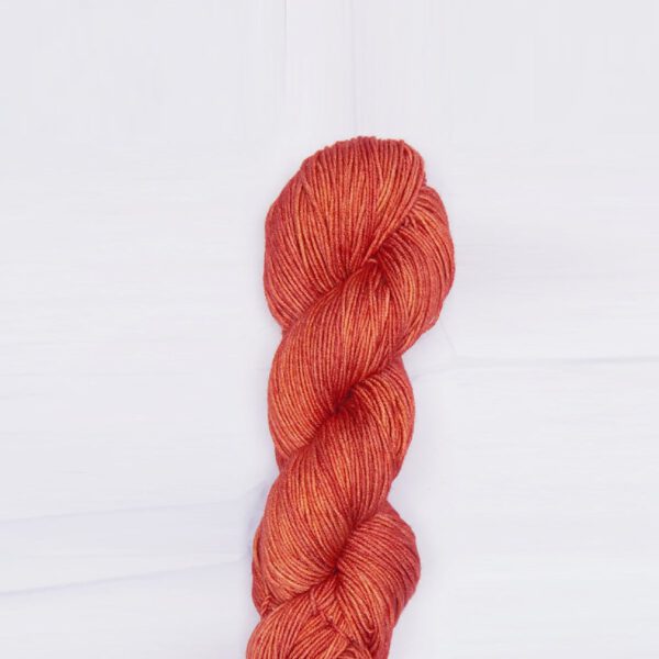 Spinach Leaf Symfonie yarn, hand-dyed Superwash Merino.