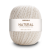 Circulo Barroco Natural Brilho Gold/Silver Yarn / Circulo Natural Cotton Sparkle Gold/ Silver Yarn, 400g - Leo Hobby Marketplace